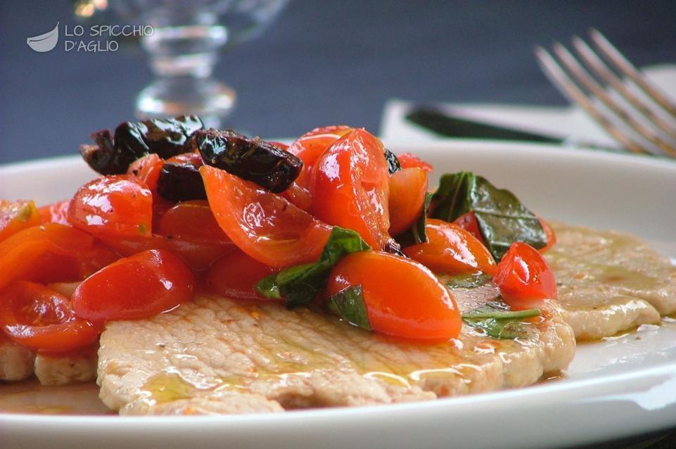 Scaloppine mediterranee Scaloppine mediterranee