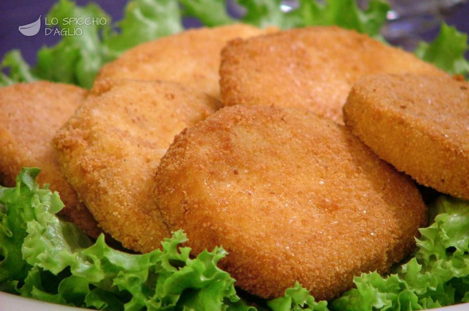 Fette di scamorza fritte Fette di scamorza fritte