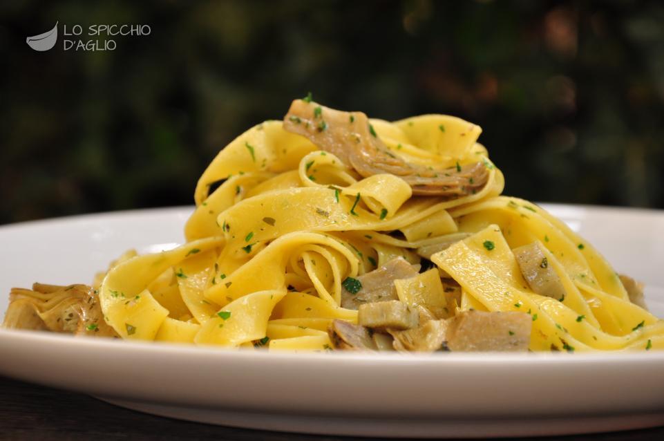 Tagliatelle ai carciofi