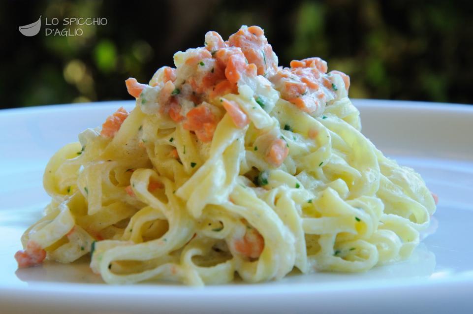 Tagliolini al salmone