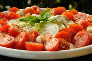 Caprese bufala e pomodorini