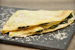 Crepes ricotta e spinaci