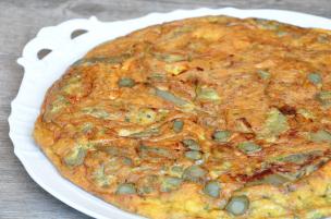 Frittata carciofi e fontina