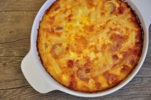 Frittata di pasta salamella e scamorza