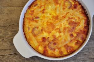 Frittata di pasta salamella e scamorza