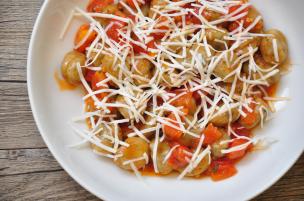 Gnocchi di melanzane al pomodoro fresco