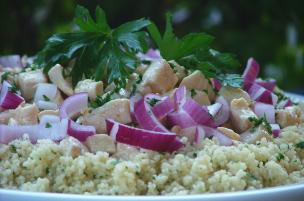 Insalata di pollo e cuscus