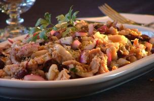 Insalata di tonno, cipolla e fagioli