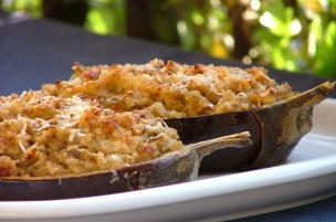 Melanzane ripiene al bulgur