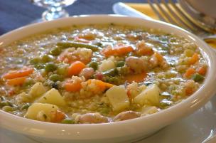 Minestrone di bulgur