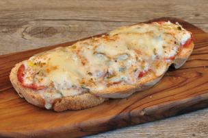 Pan di pizza al gorgonzola