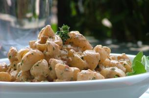 Pasta alla crema di pomodori secchi