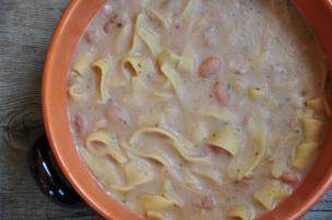 Pasta e fagioli saporita