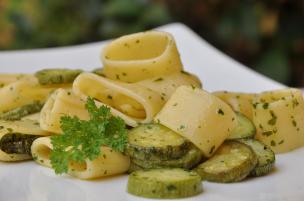 Pasta alle zucchine trifolate