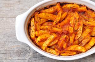 Patate al forno rosse