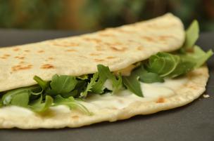 Piadina squacquerone e rucola