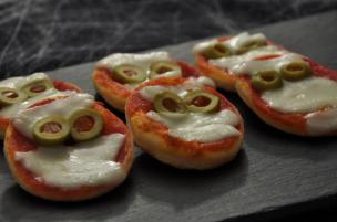 Pizzette mummiette di Halloween