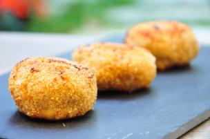 Polpette di pollo alla curcuma