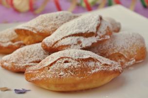 Raviole fritte di Carnevale