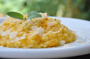 Risotto zucca e gorgonzola