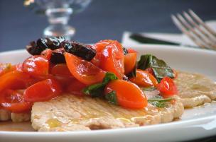 Scaloppine mediterranee