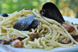 Spaghetti cozze e vongole