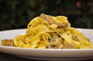 Tagliatelle ai carciofi