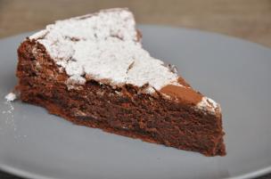 Torta fondente al cioccolato