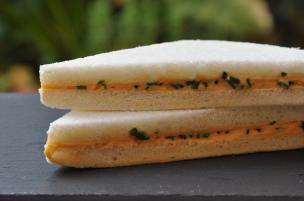 Tramezzini al patè di salmone