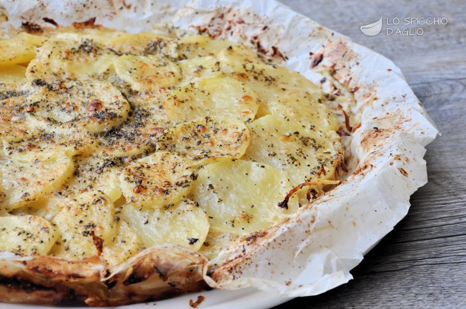 Tortino di patate alle erbe Tortino di patate alle erbe