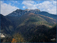 Foto panoramica della vallata di Lamon