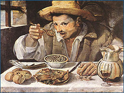 Annibale Carracci, il mangiatore di fagioli