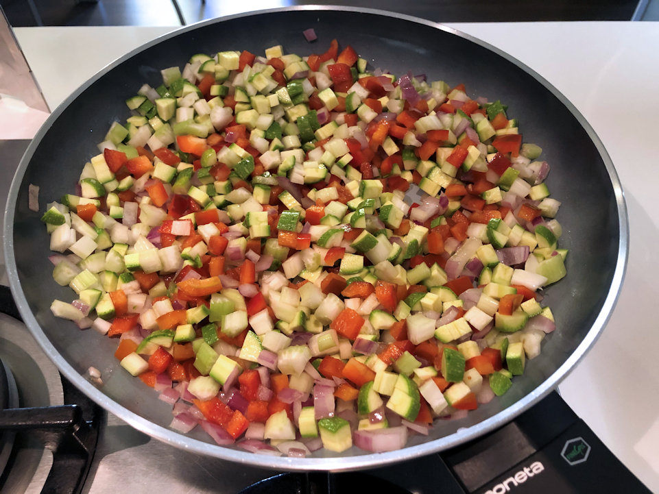 La cottura delle verdure