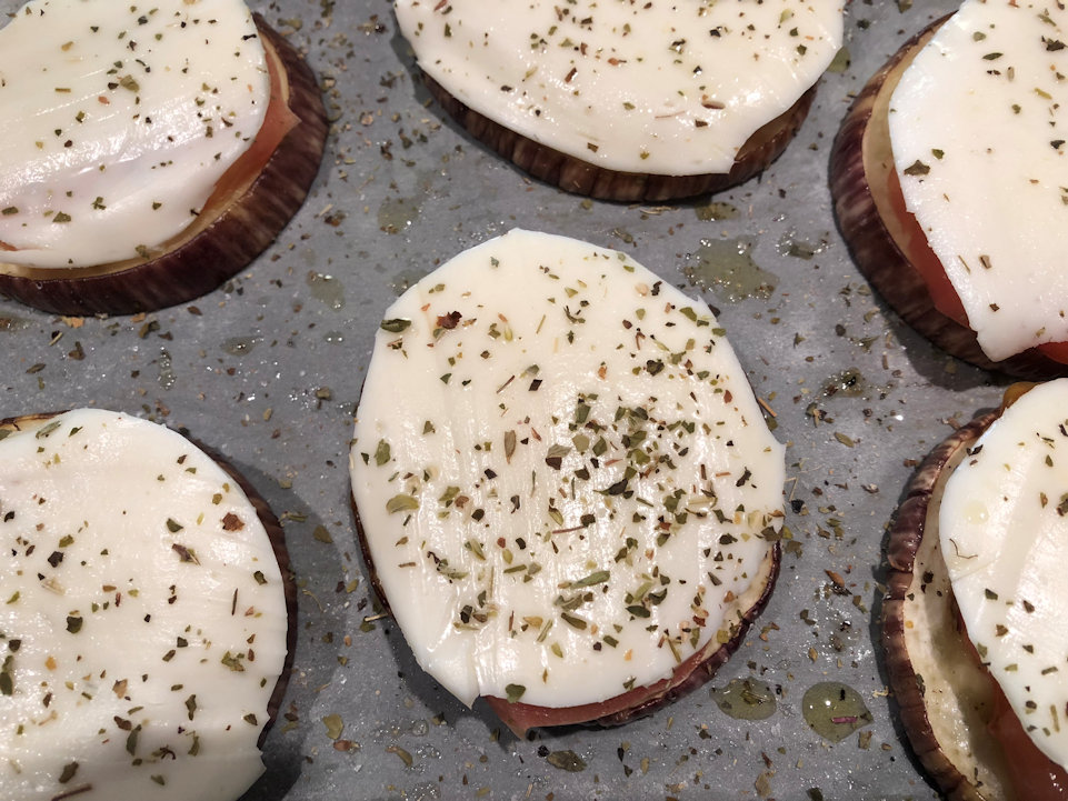 Seconda cottura con pomodori e provola